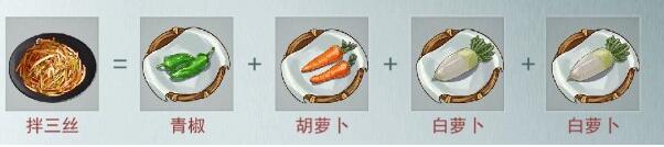 江湖悠悠青椒食谱 需要用到青椒的食材配方