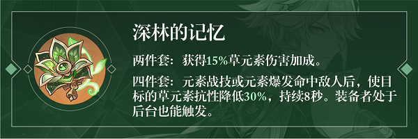 原神艾尔海森圣遗物怎么搭配 原神艾尔海森圣遗物搭配方案一览