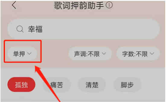 网易云音乐歌词押韵助手怎么用 网易云音乐歌词押韵助手功能使用教程