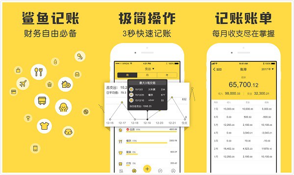 鲨鱼记账App：一款质量不错的手机专业记账软件