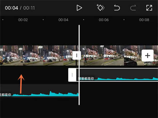 剪映音乐分割完怎么往前拉音乐分割详情一览