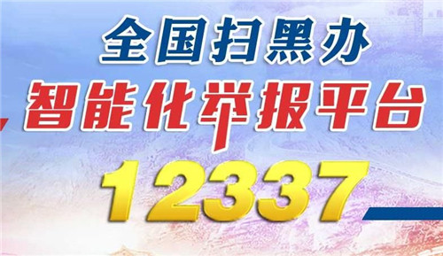 12337全国扫黑办智能化举报平台截图