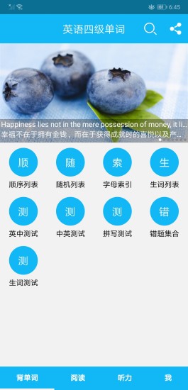 英语四级单词app截图