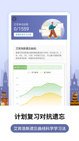 莱特德语背单词app截图