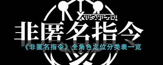 非匿名指令全角色定位是什么 全角色定位分类表一览