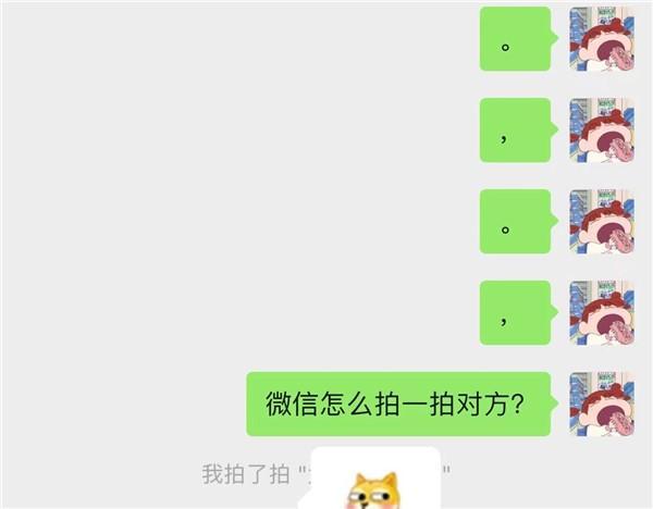 微信怎么拍一拍对方？微信拍一拍的操作方法